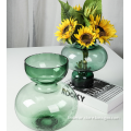 Creative modern glass vase for home decoration